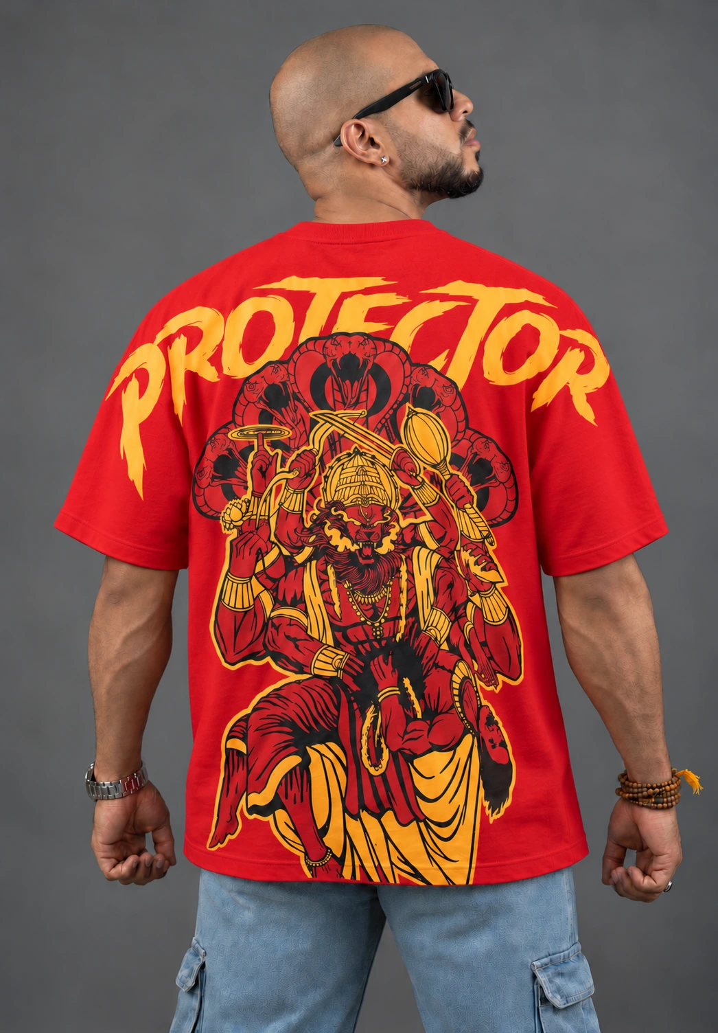 Narsimha - Premium Puff Print