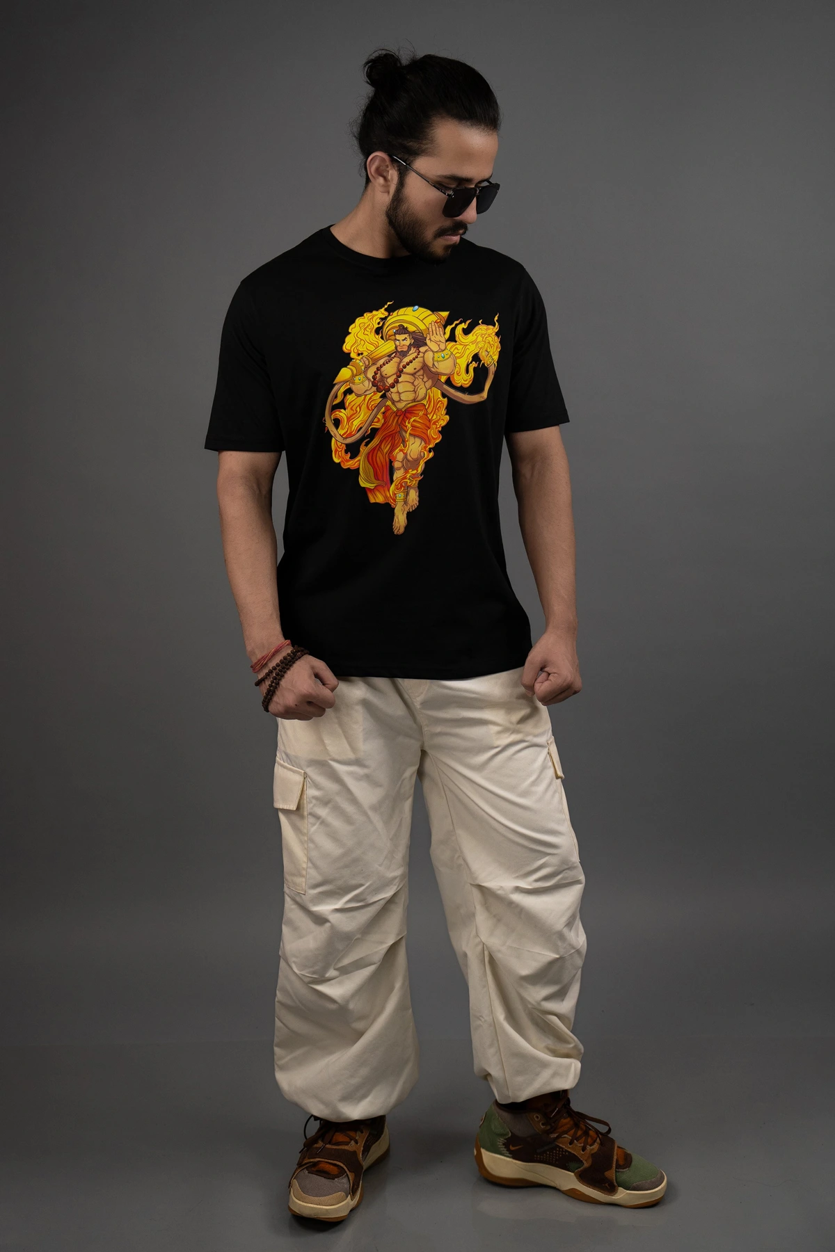 Fury of Hanuman Ji Regular Fit T-shirt