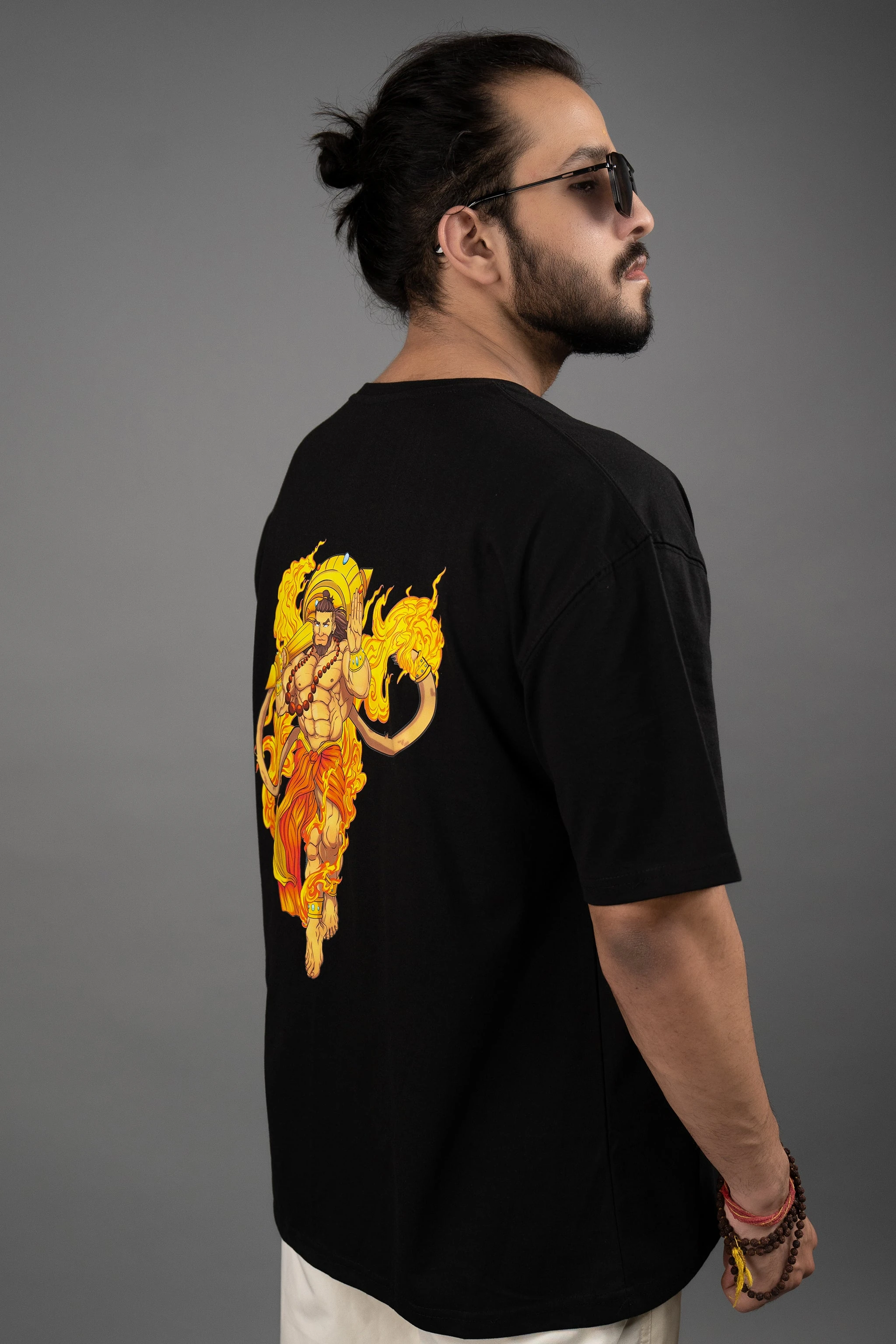 Three-quarter back view