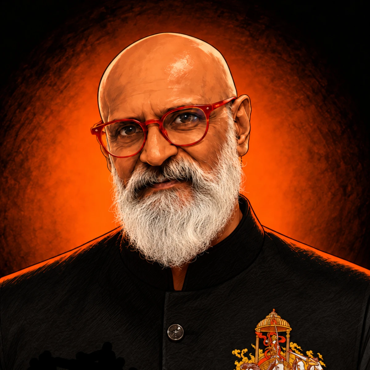Anime portrait of Anil Chhikara