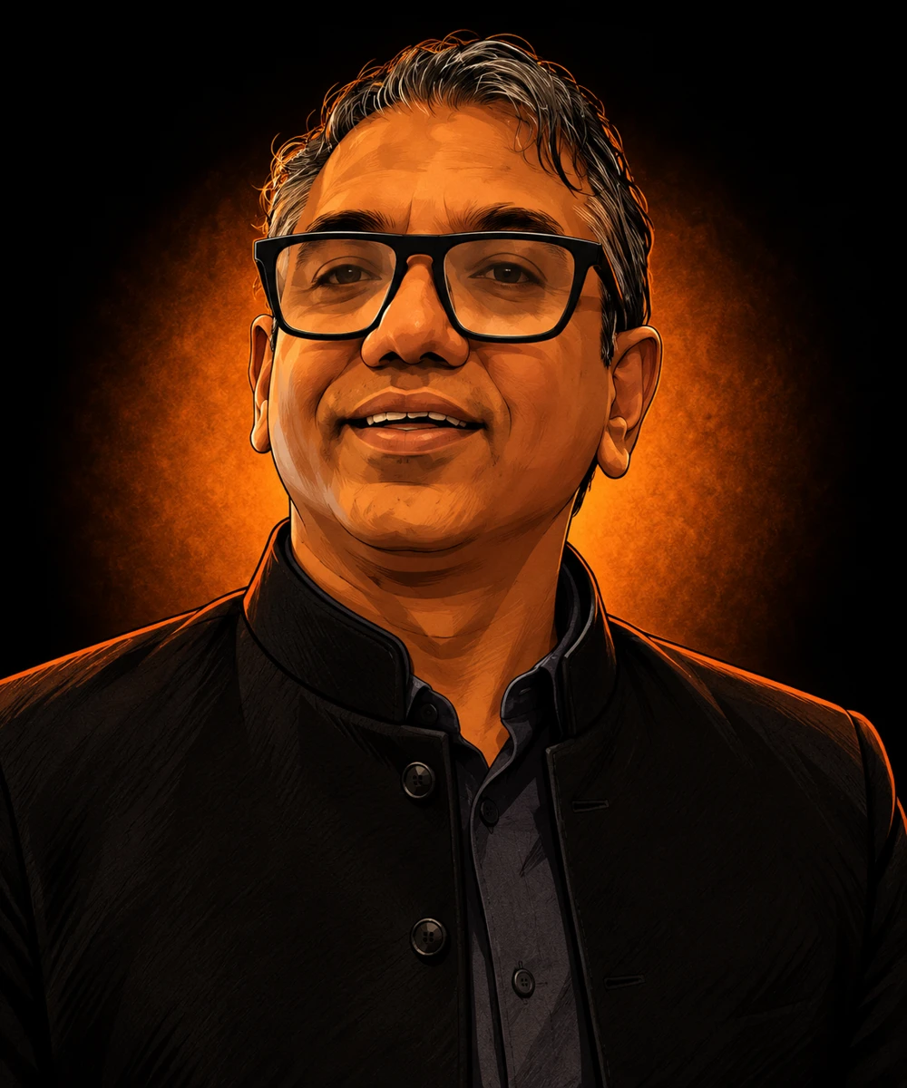 Anime portrait of Sameer Sortur
